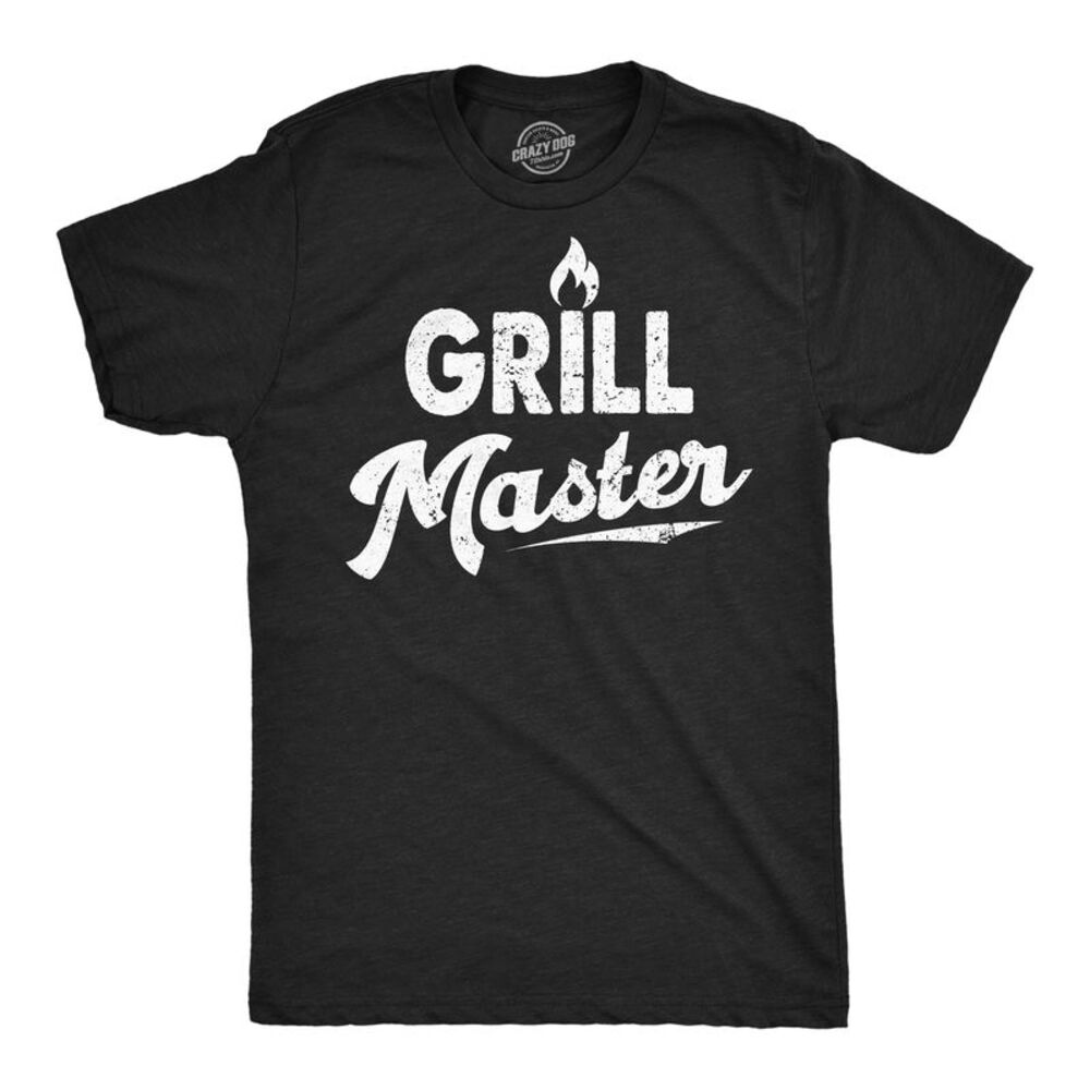 Mens Funny T Shirts Grill Master Cookout Tee For Men